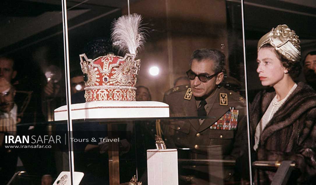 Queen Elizabeth II and the Shah of Iran