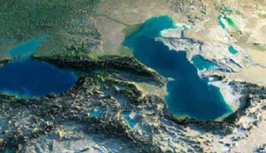 Caspian Sea Earth View