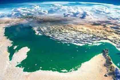 Persian Gulf View From Space