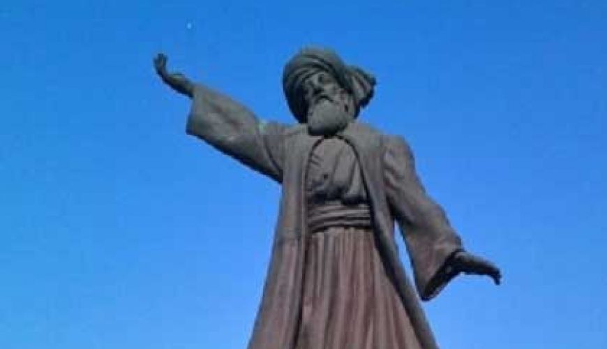 Rumi Statue