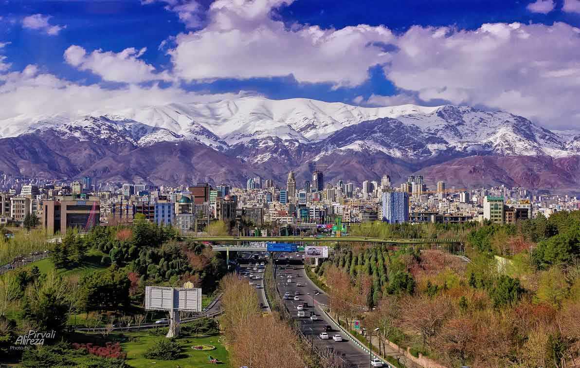 Tehran City Mountain View, Iran 
