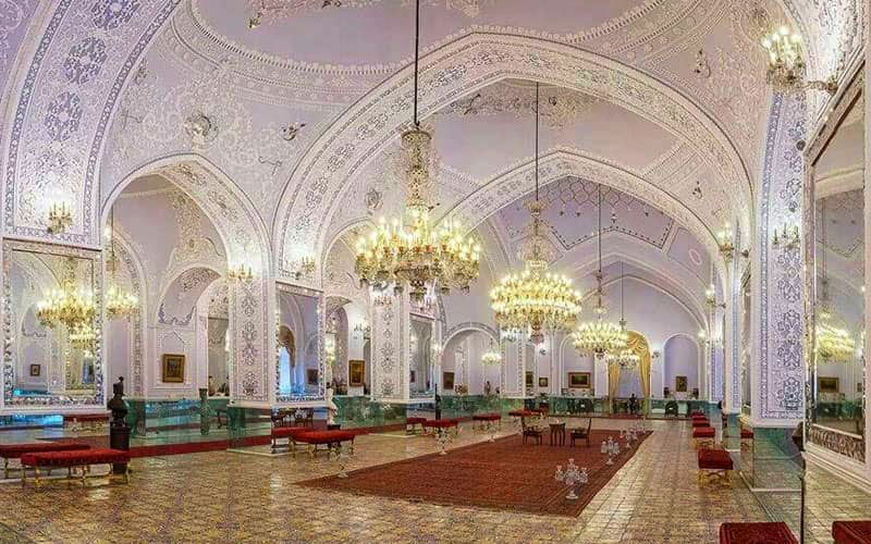Salam Hall Talar-e Salam Golestan Palace 
