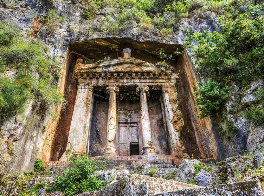 Tombes rupestres Turquie IRANSAFAR TOURS