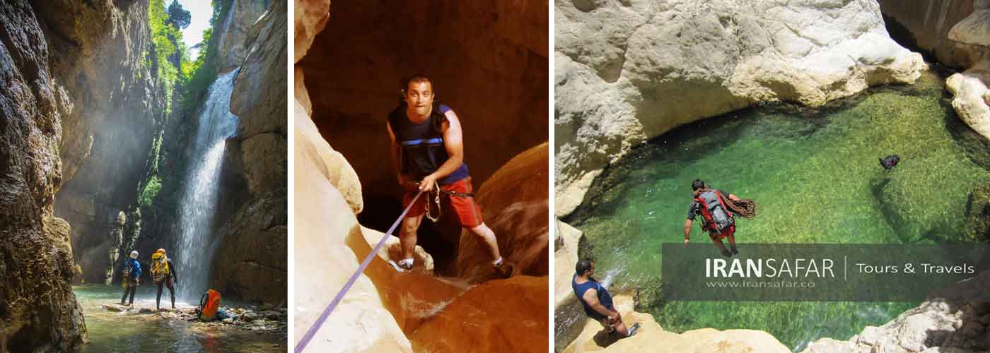 Raghaz Canyoning | Iran Canyoning Tours Iransafar
