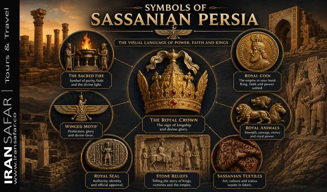 Sassanian Empire Symbols and Motifs