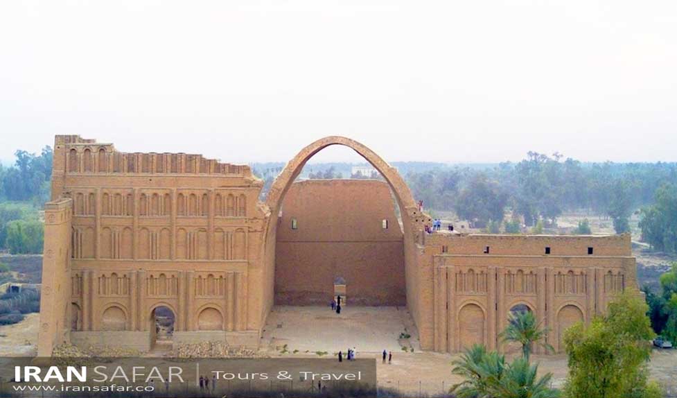 Arch of Ctesiphon in Iraq, Sasanian Palace Taq Kasra