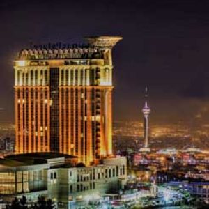 Espinas Hotel with Milad tower view