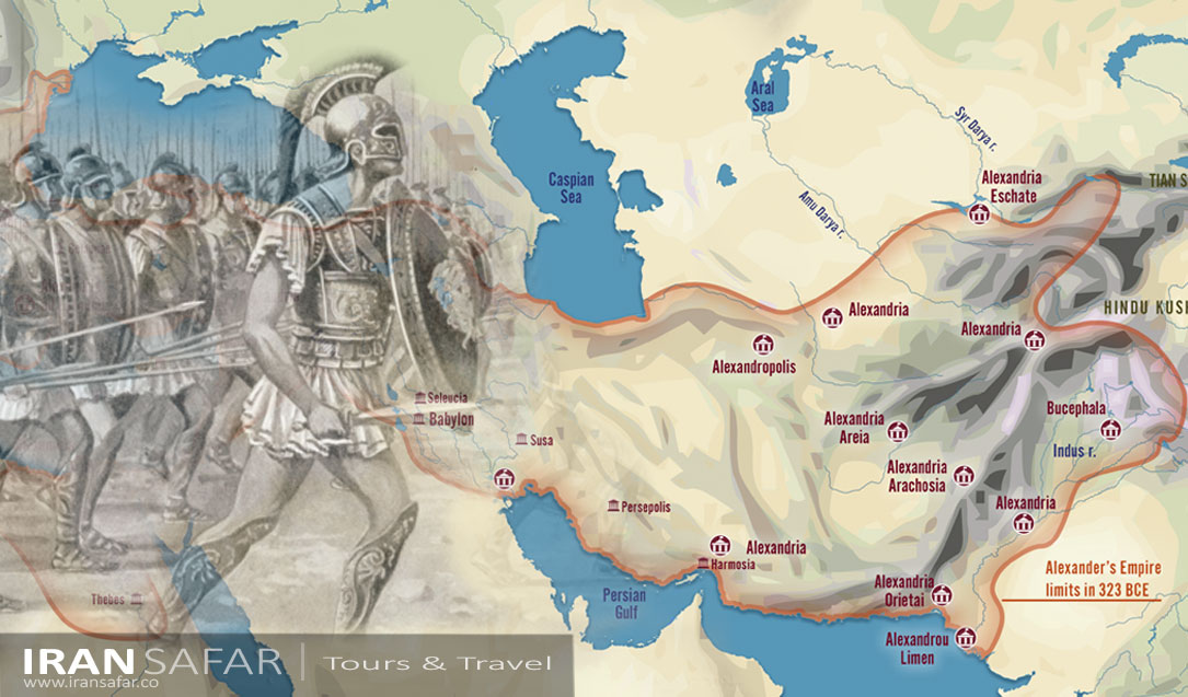 Alexander Empire Map 