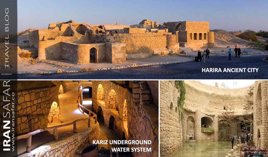 Kish island attractions: Kariz underground city and Harira City 