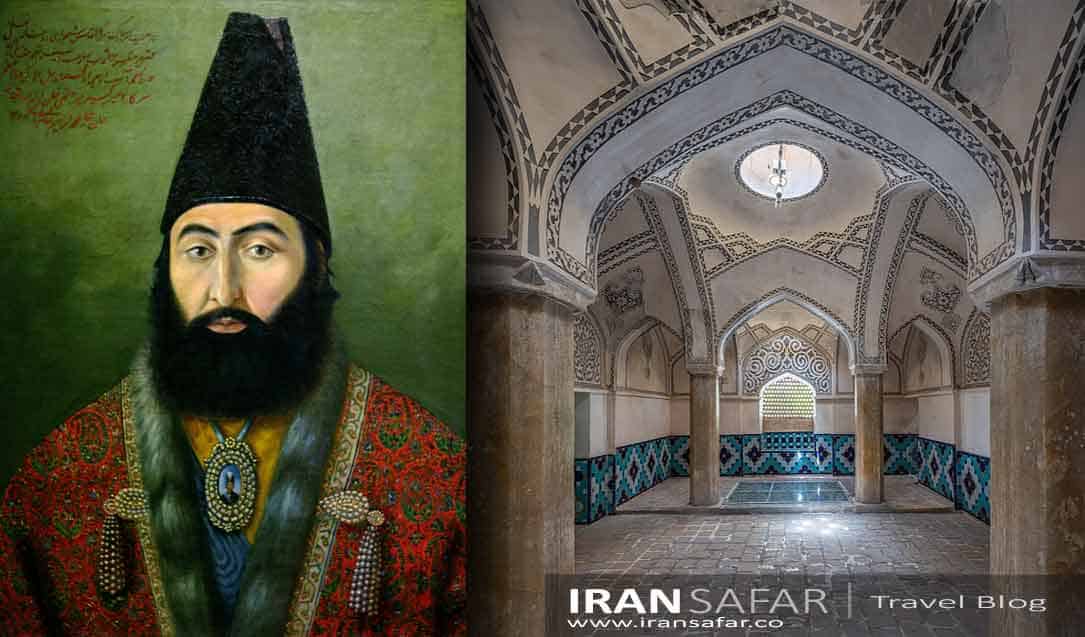 Amir Kabir assassination place in Kashan 
