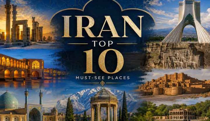 Iran's Top Ten Places, Cover Image