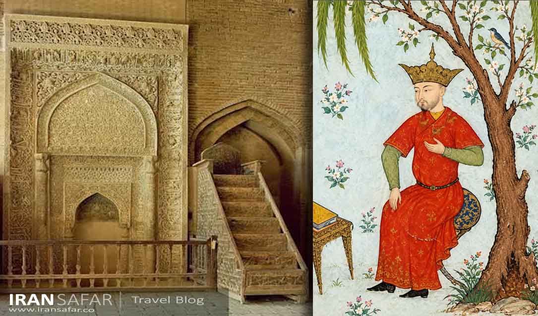 Oljaito Miniature Painting and the Mihrab of Oljaito