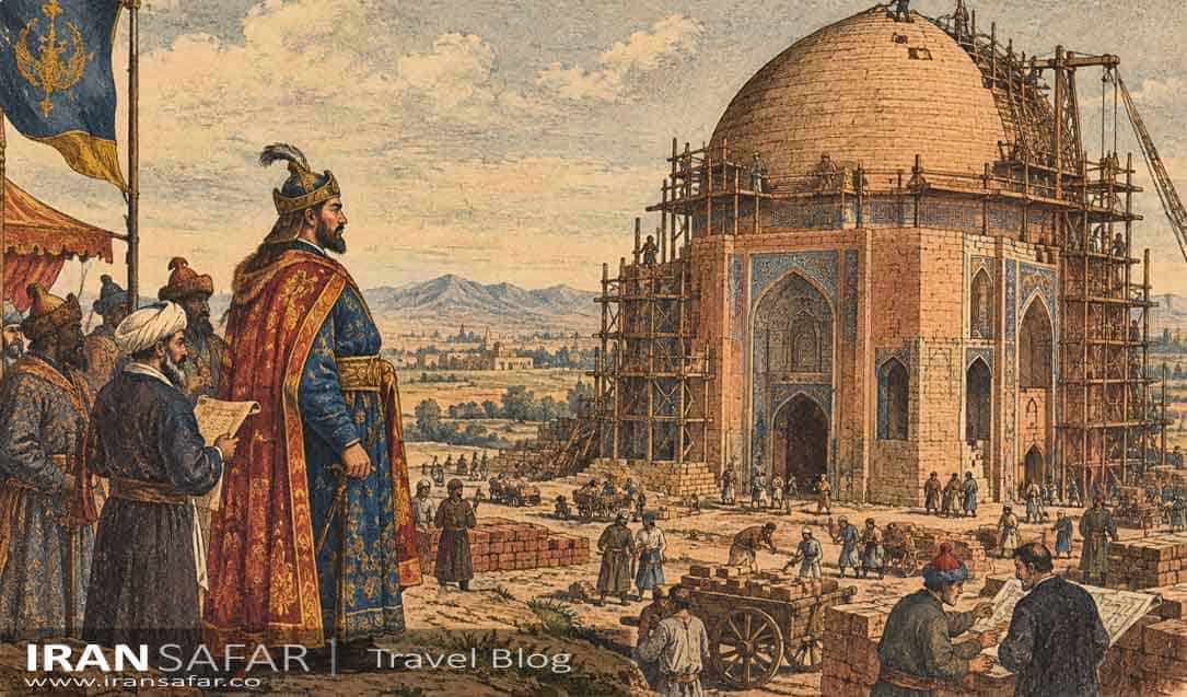 Soltanieh Dome Construction
